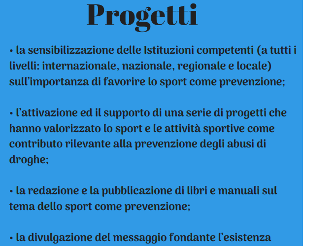 I nostri progetti